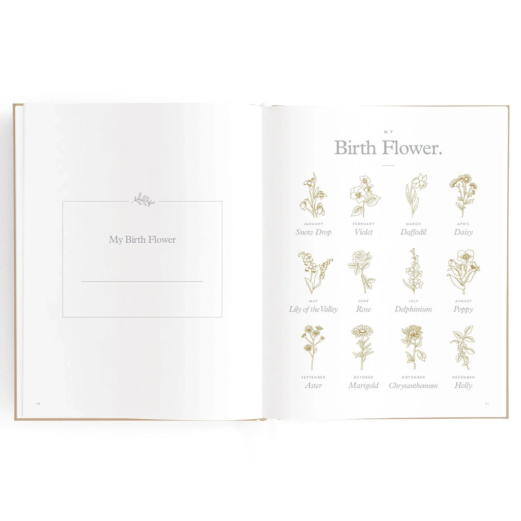 Baby book 0-5 years
