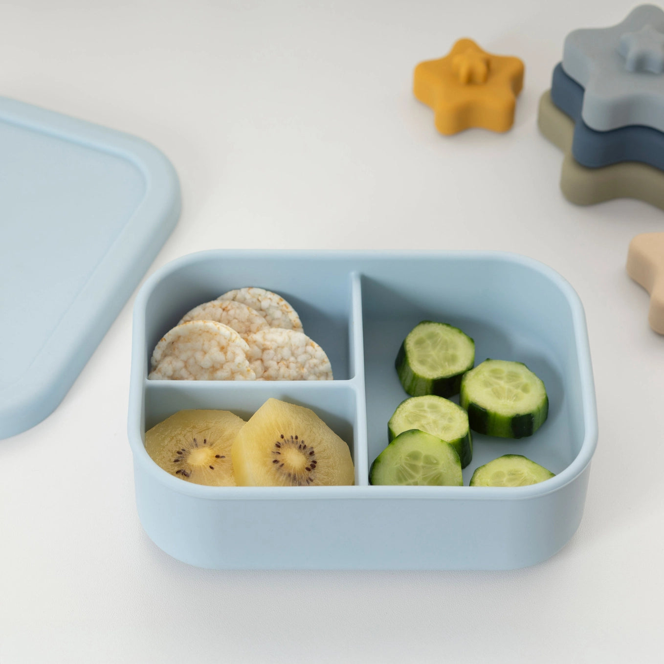Silicone Lunch box and lid