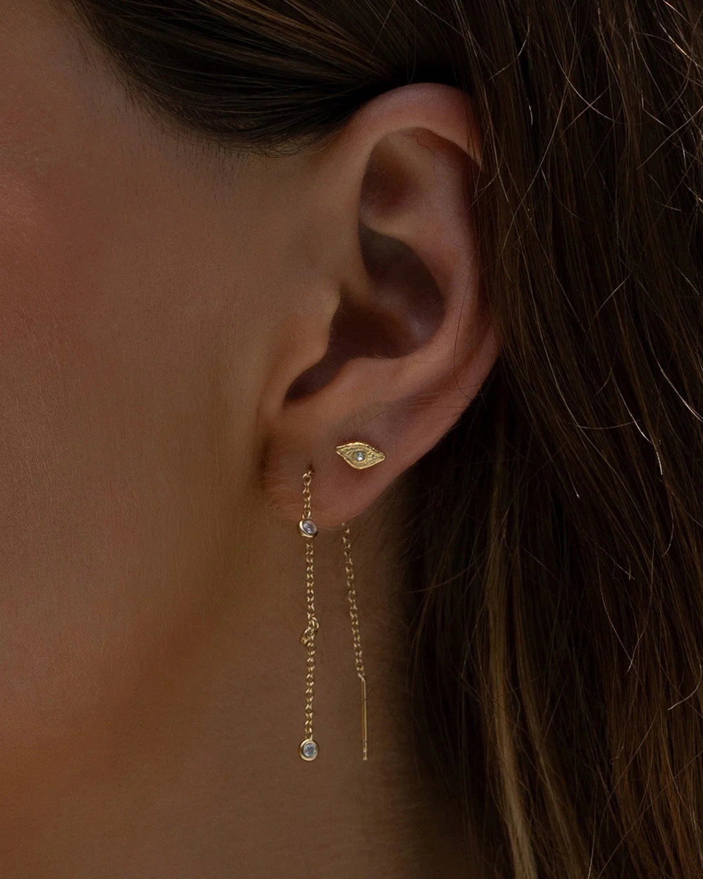 Comet Threader earring