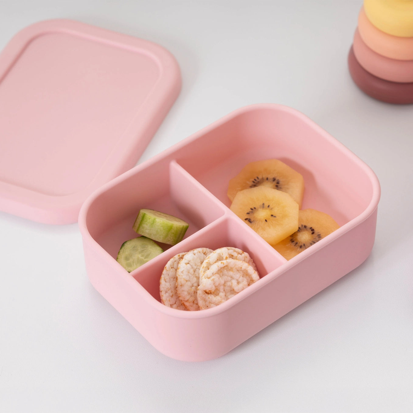 Silicone Lunch box and lid